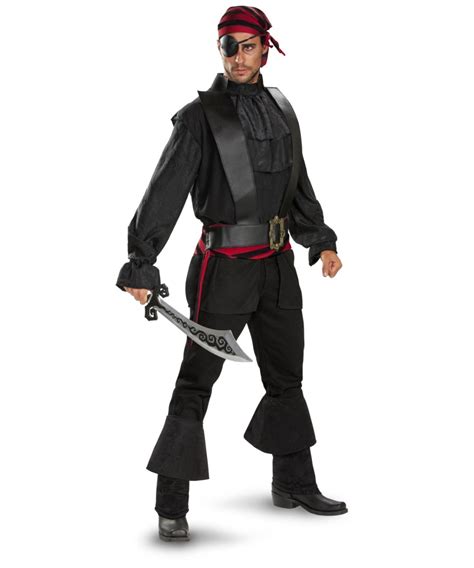 Buccaneer Pirate Adult Costume - Men Pirate Costumes