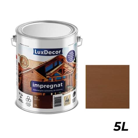 Luxdecor Impregnat Do Drewna Teak 5L z najszybszą i bezpieczną wysyłką