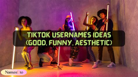 Tiktok Usernames Ideas Good Funny Aesthetic 2024 Namesdio