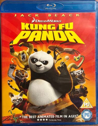 Kung Fu Panda Blu Ray 2008 DreamWorks Animated Feature Film Movie