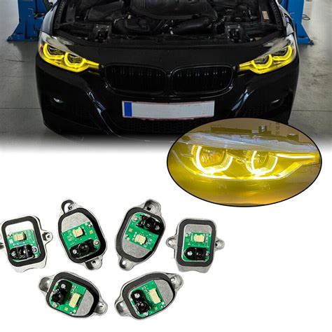 Yellow Angel Eyes Drl Module For Bmw 2015 2019 F30 F31 Lci 320i 328i