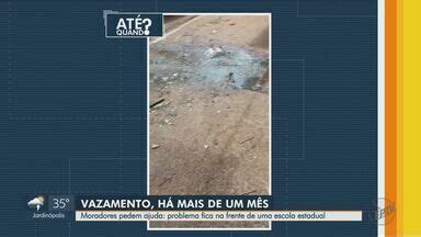 Jornal da EPTV 1ª Edição Ribeirão Preto Até Quando vazamento em