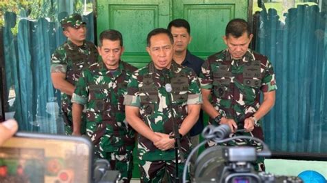 Sehabis Cek Lokasi Ledakan Gudang Amunisi Panglima Tni Janji Ada