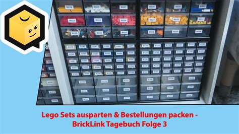 Lego Sets Ausparten Bestellungen Packen BrickLink Tagebuch 3 YouTube