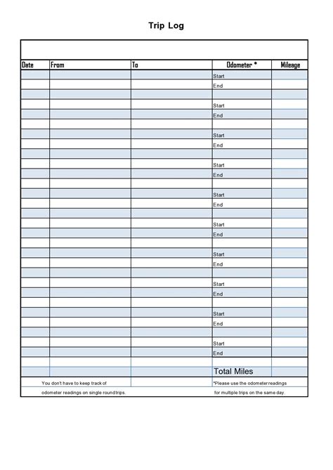 42 Useful Travel Log Templates 100 Free Templatelab