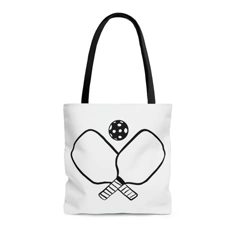 Minimalistic Pickleball Paddle Tote Bag • Royal Rackets LLC