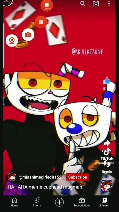 Hahaha Meme Cuphead Mugman Youtube