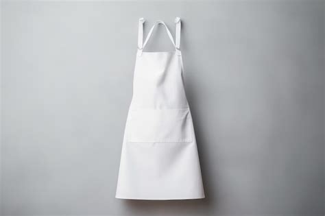 Premium Ai Image A Blank White Apron