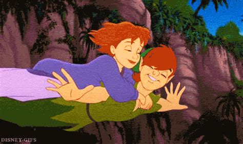 Peter Pan and Jane Gif - Peter Pan and Jane Fan Art (30631253) - Fanpop