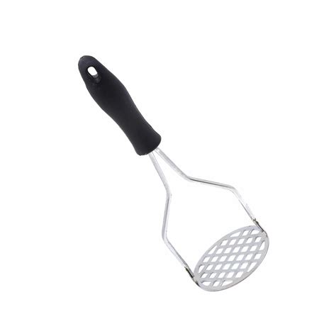 Картофено пюре, с пластмасова дръжка, 25 х 8 см, черно - eMAG.bg