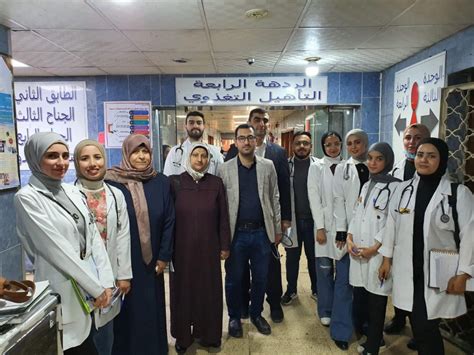 فرع طب الاطفال في كلية الطب يجري امتحانات نهاية الكورس لطلبة المرحلة الخامسة جامعة ابن سينا