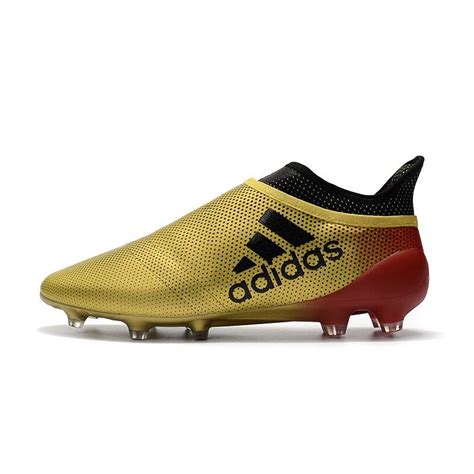 Adidas X Purespeed Fg Football Boots Gold Red Black