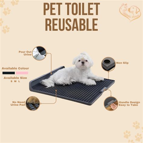 Jual Pet Toilet Training Tray Pee Pad Anti Slip Alas Pipis Anjing Besar