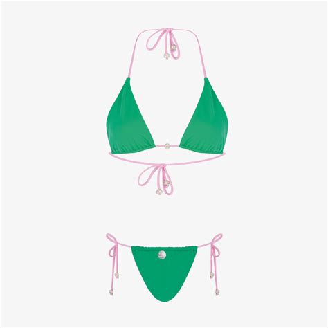Biliana Doll Lolipop Kadın Yeşil Bikini TakımıSLLP001 Occasion