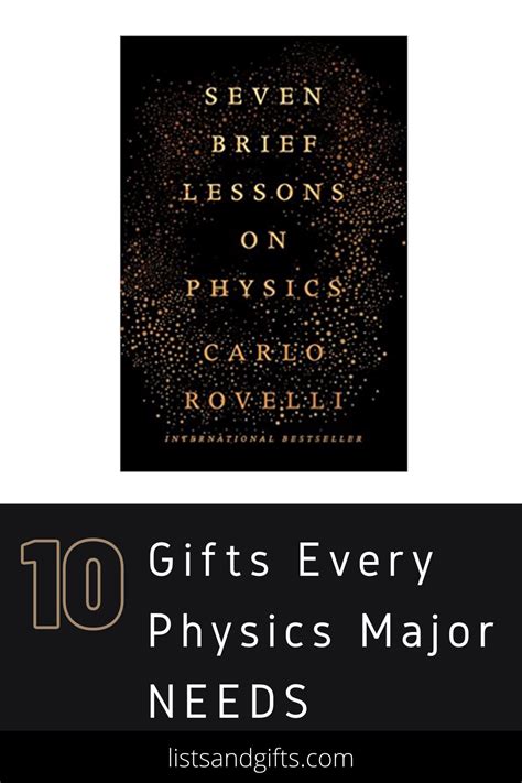 Top 10 gifts for physics majors – Artofit