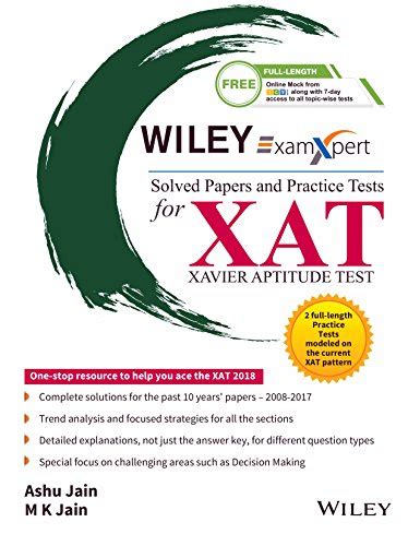 Wiley S Examxpert Solved Papers And Practice Tests For Xat Xavier