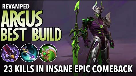 New Revamped Argus Best Build This Argus Revamp Gameplay And