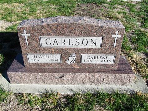 Haven Constantine Carlson M Morial Find A Grave