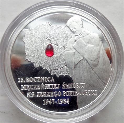 10 złotych 25 rocznica śmierci księdza Jerzego Popiełuszki 2009