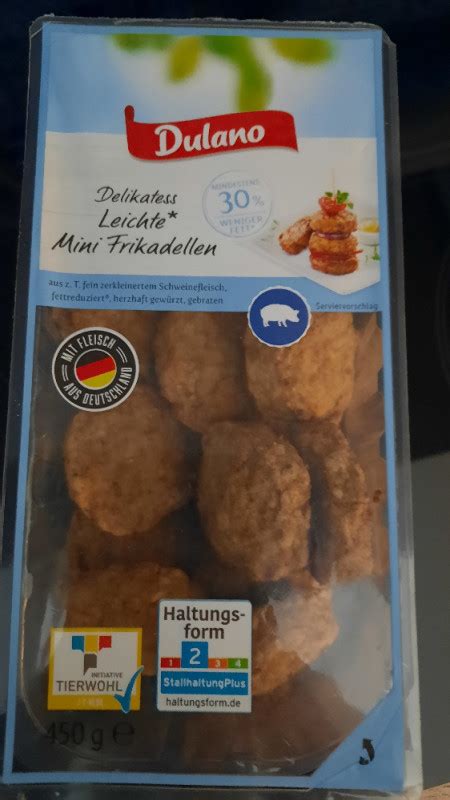 Dulano Leichte Mini Frikadellen 30 Kalorien Neue Produkte Fddb