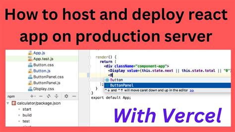 How To Host Deploy React Frontend App On The Production Server