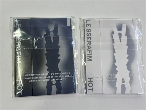 Album Le Sserafim Hot Weverse Ver