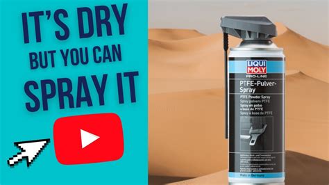 How To Use A Dry Lubricant Without Attracting Dirt And Dust With Liqui