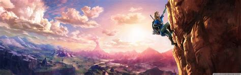 Zelda Breath Of The Wild Wallpaper 1080p 3360x1050 Wallpaper Teahub Io