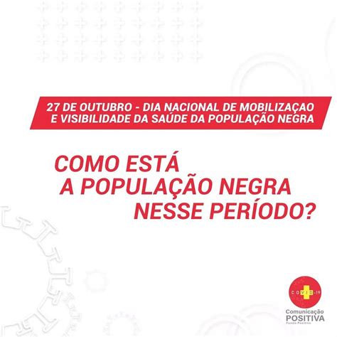 Dia Nacional De Mobilização Pró Saúde Da População Negra Fundo Positivo