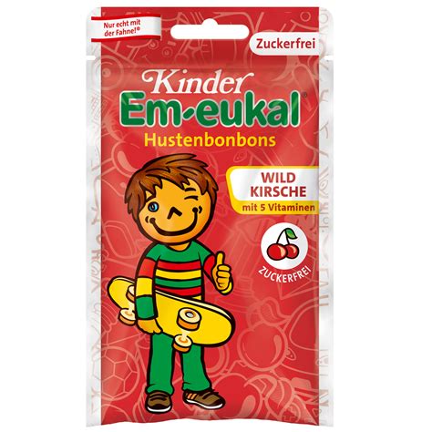 Kinder Em Eukal Hustenbonbons Wildkirsche Zuckerfrei 75g Online