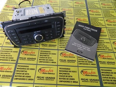 Radio Original Ford Focus Manual Original Mercado Livre