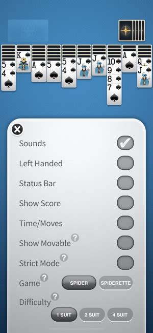 ⋆Spider Solitaire+ on AppGamer.com