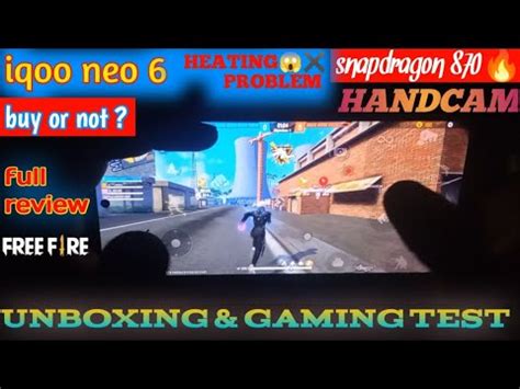 Iqoo Neo Unboxing And Free Fire Gaming Test Handcam Settings