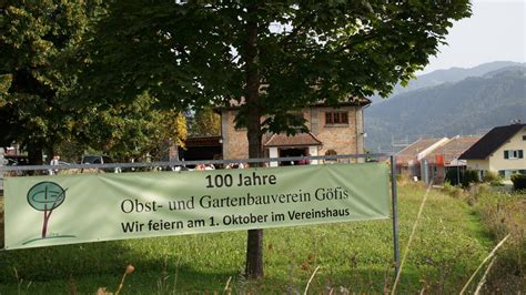 Gemeinde G Fis Jahre Obst Und Gartenbauverein G Fis Im Vereinshaus