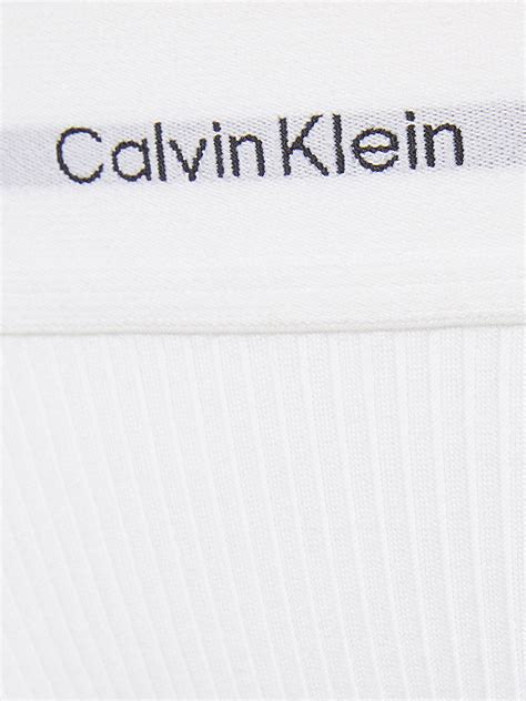 Kadın Bikini Külot Beyaz LV00QF8022100 Calvin Klein