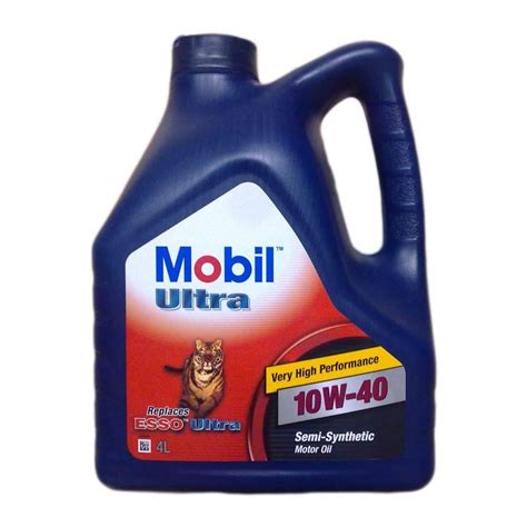 ᐉ Моторная автомобильная смазка Mobil Ultra 10W-40 4 л (4238) • Купить ...