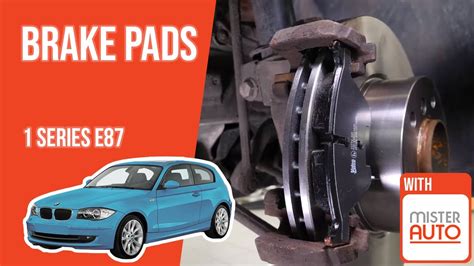 How To Replace The Front Brake Pads BMW 1 Series E87 YouTube