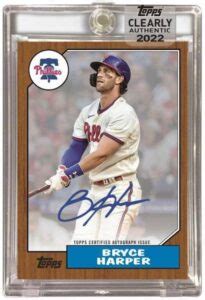 Topps Clearly Authentic Baseball Checklist Set Info Boxes