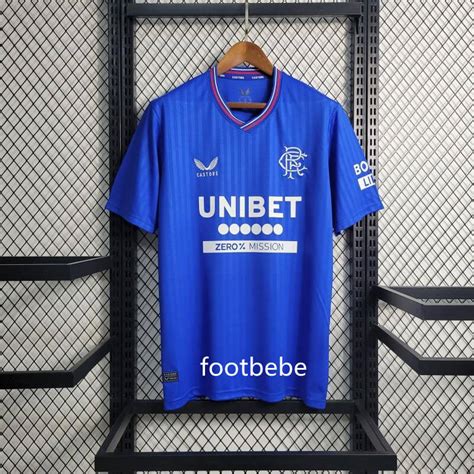 Maillot Rangers Domicile Bleu Footbebe