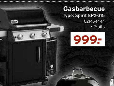 Gasbarbecue Spirit Epx Aanbieding Bij Heuts Folders Nl