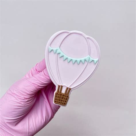 Hot Air Balloon Embosser Fondant Stamp With Cookie Cutter Etsy Australia
