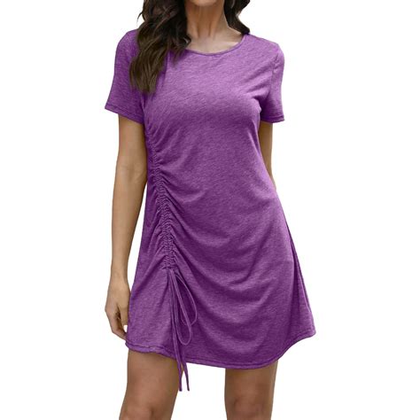 MSJUHEG 2 Pieces Bikini Set Swimsuit Dress Tie Knot Skirt Bathing Suit Tummy Control Bathing