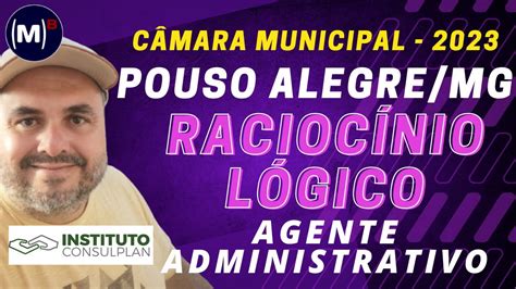 Consulplan C Mara De Pouso Alegre Mg Agente Administrativo