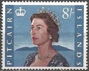 Stamp Queen Elizabeth II Pitcairn Islands Queen Elizabeth II Issues