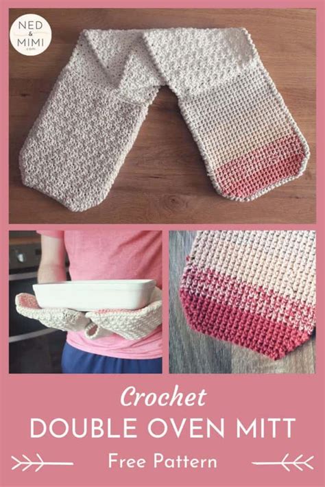 Double Oven Mitt Crochet Pattern | Ned & Mimi