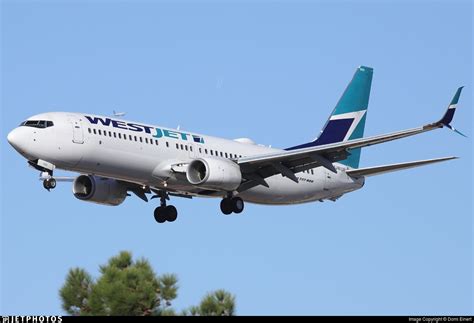 C GWUX Boeing 737 8CT WestJet Airlines Domi Einert JetPhotos