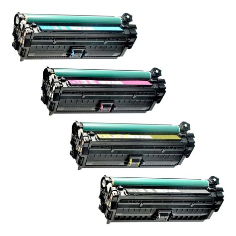 HP 307A Toner Bundle Pack - 4 Cartridges - Remanufactured