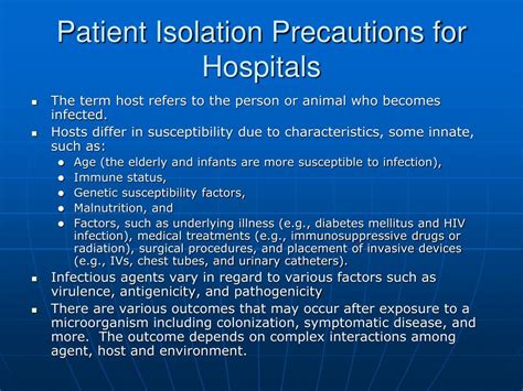 Ppt Infection Control And Isolation Precautions Powerpoint Presentation Id 3933412