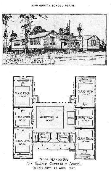 Efforts At Saving The Rosenwald Schools In Texas School Floor Plan