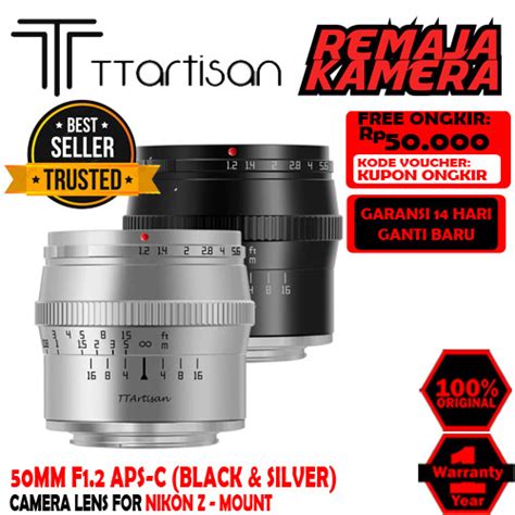 Promo Ttartisan 50mm F1 2 Aps C For Nikon Z Mount Garansi Resmi